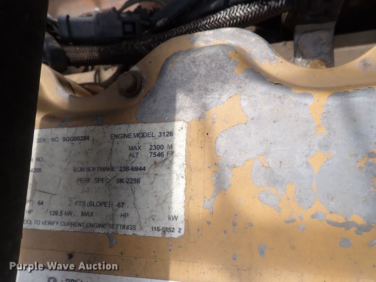 image for item DS7061 2004 Caterpillar 325CL  excavator