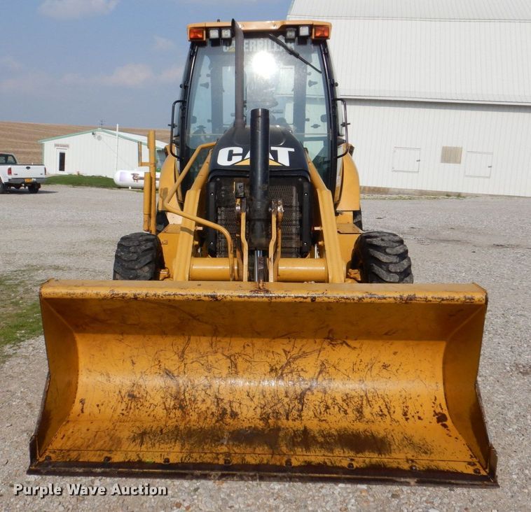 image for item DS8025 2012 Caterpillar 420E  backhoe