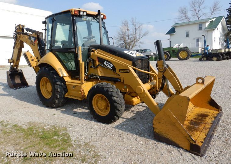 image for item DS8025 2012 Caterpillar 420E  backhoe