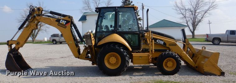 image for item DS8025 2012 Caterpillar 420E  backhoe