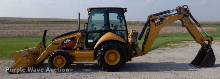 image for item DS8025 2012 Caterpillar 420E  backhoe