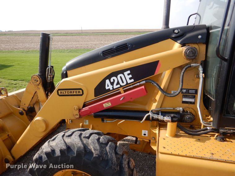 image for item DS8025 2012 Caterpillar 420E  backhoe