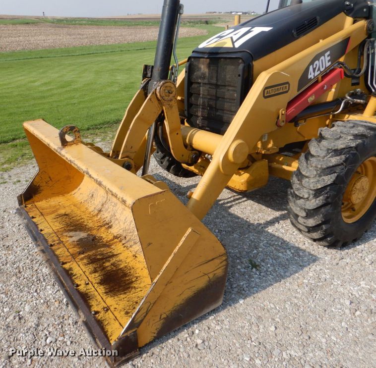image for item DS8025 2012 Caterpillar 420E  backhoe