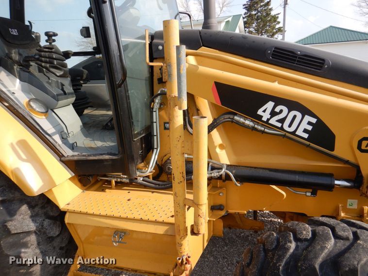image for item DS8025 2012 Caterpillar 420E  backhoe