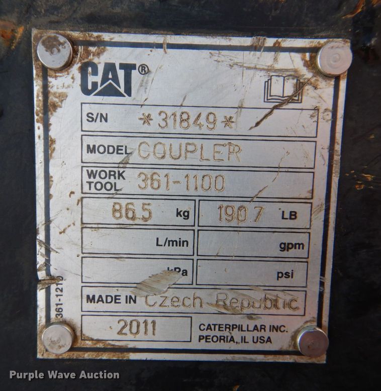 image for item DS8025 2012 Caterpillar 420E  backhoe