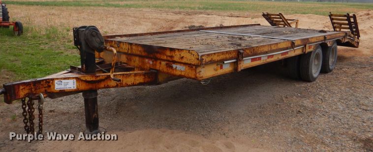 image for item DS8029 1988 Tri-state  equipment trailer