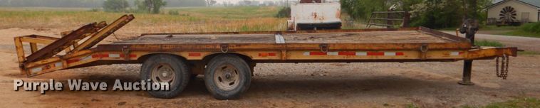 image for item DS8029 1988 Tri-state  equipment trailer