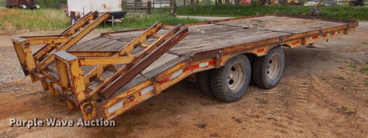 image for item DS8029 1988 Tri-state  equipment trailer