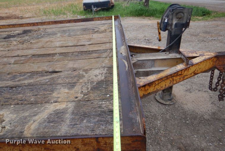 image for item DS8029 1988 Tri-state  equipment trailer