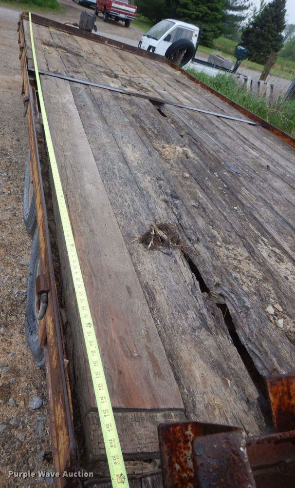 image for item DS8029 1988 Tri-state  equipment trailer