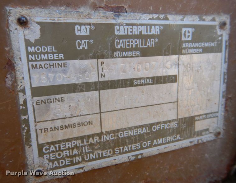 image for item EV9380 1991 Caterpillar 950F  wheel loader