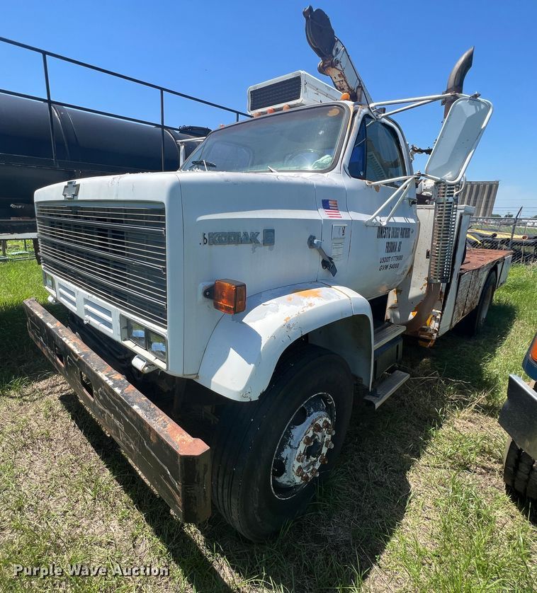 image for item HL9022 1986 Chevrolet C70  crane truck