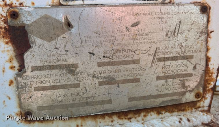 image for item HL9022 1986 Chevrolet C70  crane truck