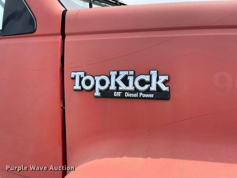 image for item JC9864 1990 GMC C6000  truck with Vermeer tree spade