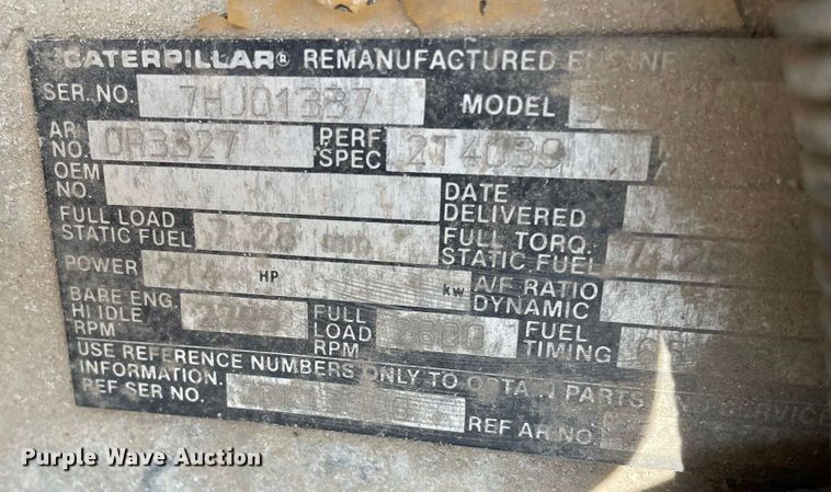 image for item JC9864 1990 GMC C6000  truck with Vermeer tree spade