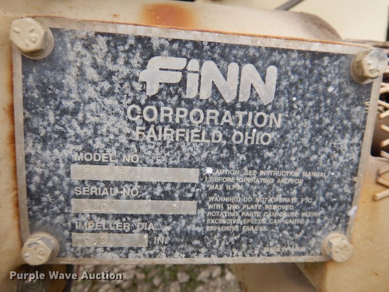 image for item JH9855 Finn T-60-T II  hydroseeder