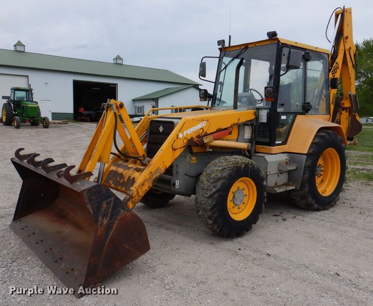 image for item JH9857 1999 Fermec Turbo  backhoe