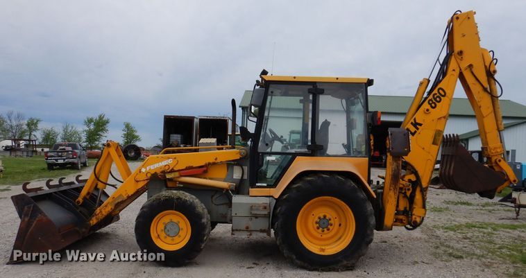 image for item JH9857 1999 Fermec Turbo  backhoe
