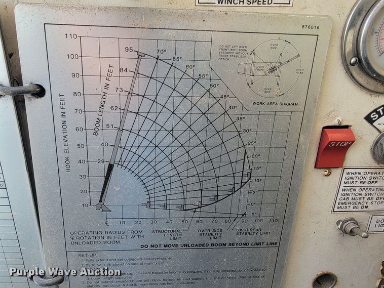 image for item JL9445 National 1200  crane