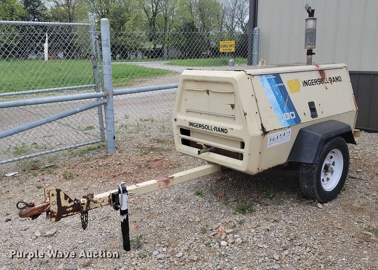 image for item JL9501 1993 Ingersoll Rand P100WF  air compressor