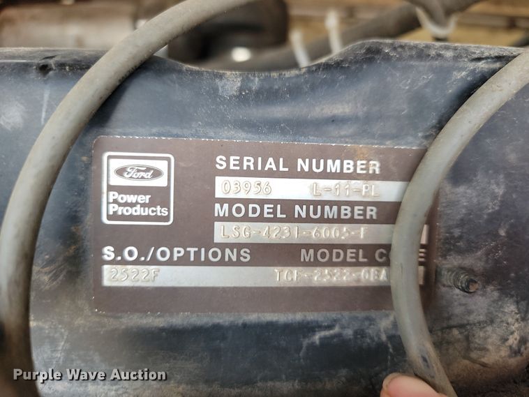 image for item JL9501 1993 Ingersoll Rand P100WF  air compressor