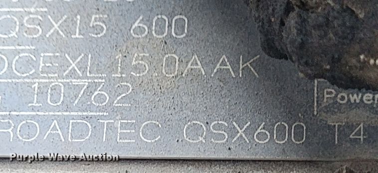 image for item JL9582 2013 Roadtec RX600E  milling machine