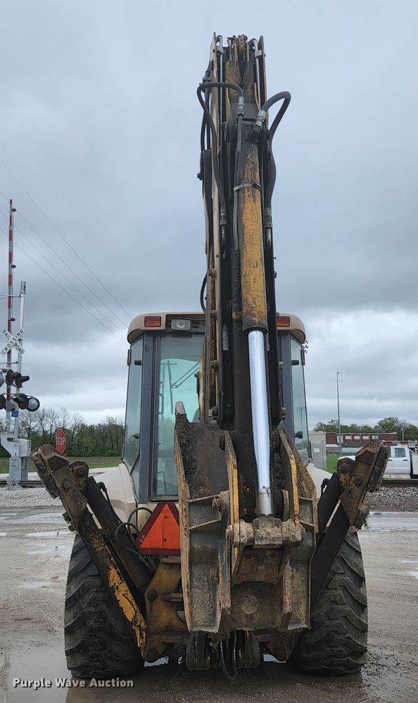 image for item JM9073 1996 New Holland 555E  backhoe