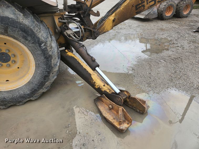image for item JM9073 1996 New Holland 555E  backhoe