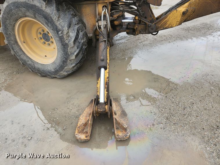 image for item JM9073 1996 New Holland 555E  backhoe