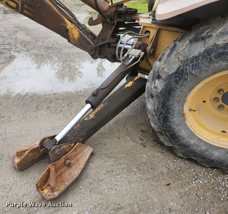 image for item JM9073 1996 New Holland 555E  backhoe