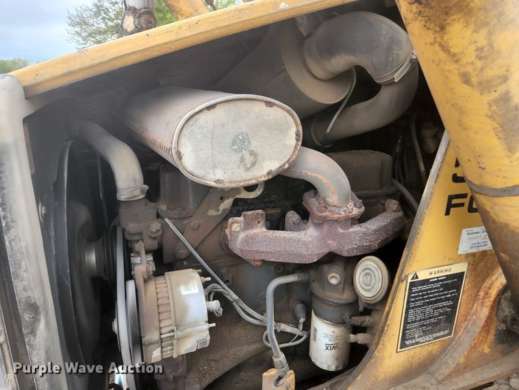 image for item JM9073 1996 New Holland 555E  backhoe