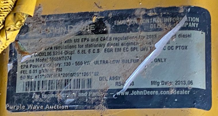 image for item JU9224 2013 John Deere 750K LGP  dozer