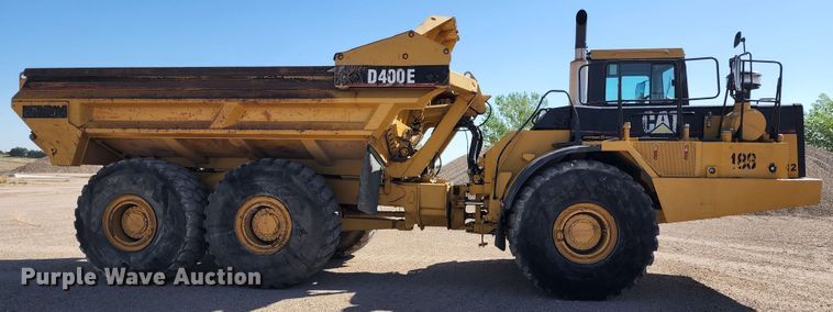 image for item KC9480 2001 Caterpillar D400E Series II  haul truck
