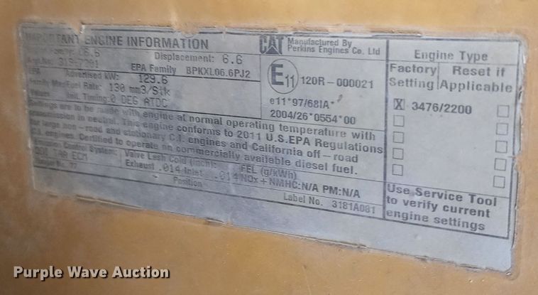 image for item KC9499 2011 Caterpillar D6N XL  dozer