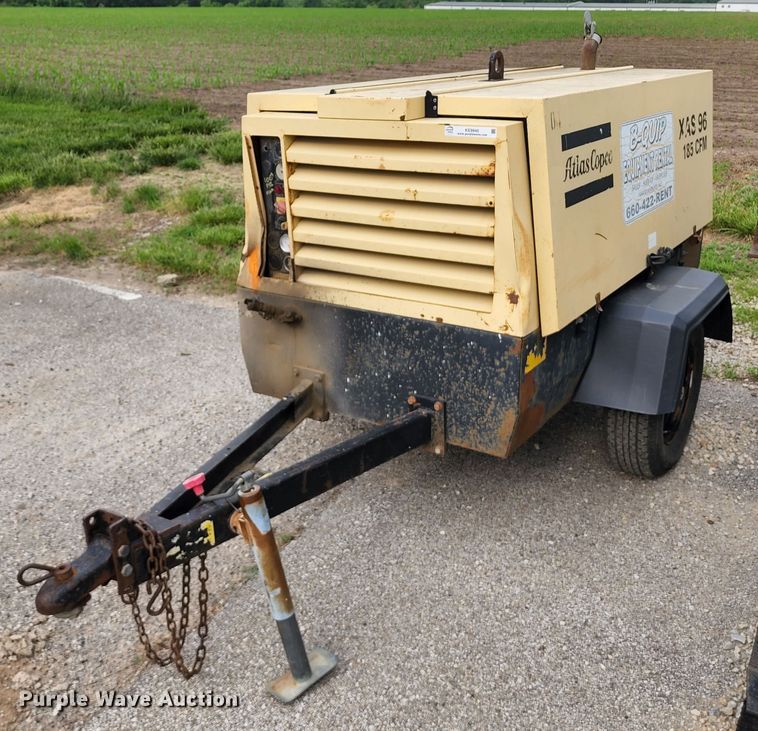 image for item KE9940 2000 Atlas Copco XAS 96  air compressor