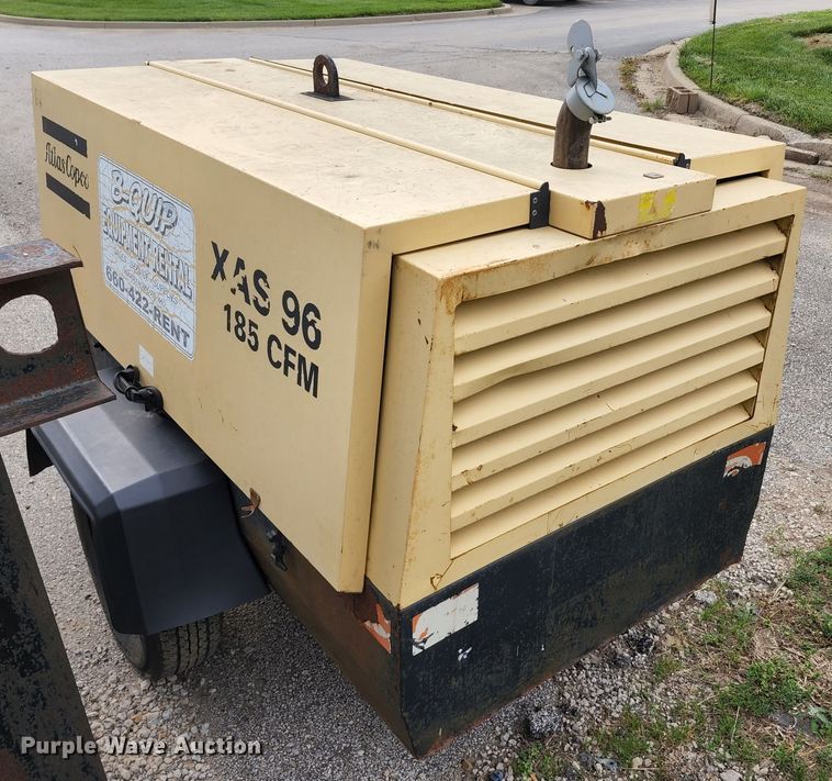 image for item KE9940 2000 Atlas Copco XAS 96  air compressor