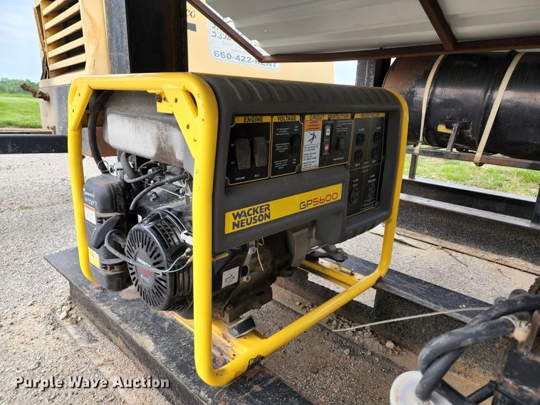 image for item KE9941 (3) Wacker Nueson GPS5600 generators