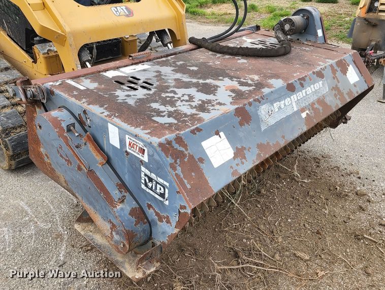 image for item KE9943 Preparator  72"W skid steer rake