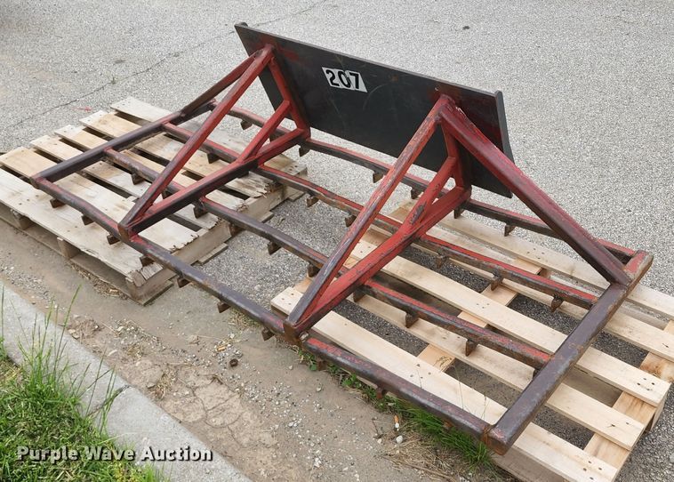 image for item KE9944 84"W skid steer land leveler