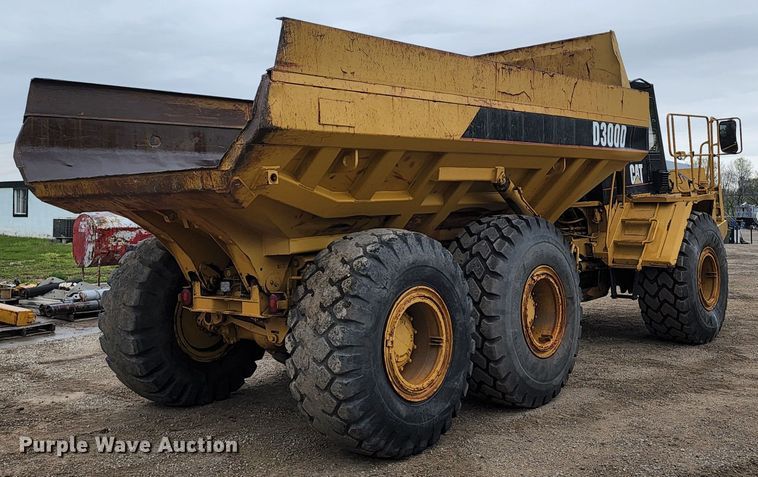 image for item KF9146 1993 Caterpillar D300D  haul truck
