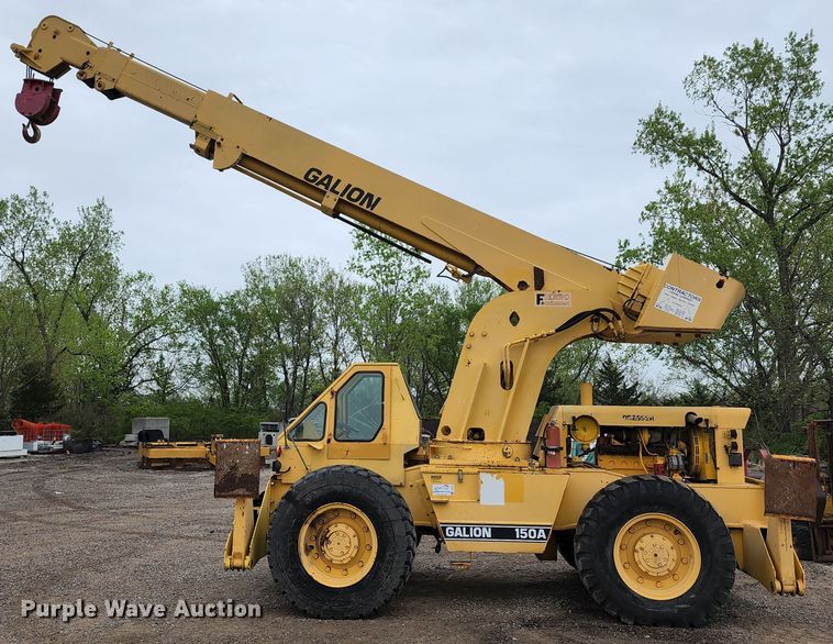 image for item KF9147 1980 Galion 150A  crane