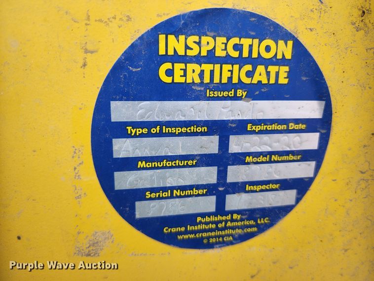 image for item KF9147 1980 Galion 150A  crane