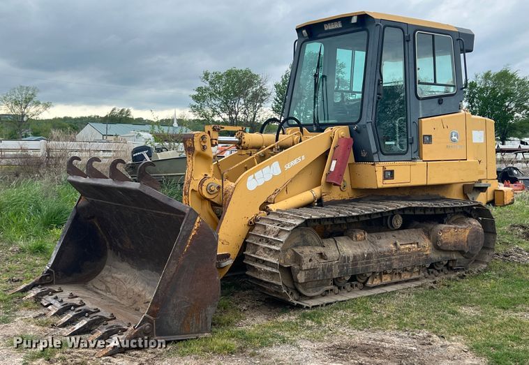 image for item KG9736 2004 John Deere 655C  track loader