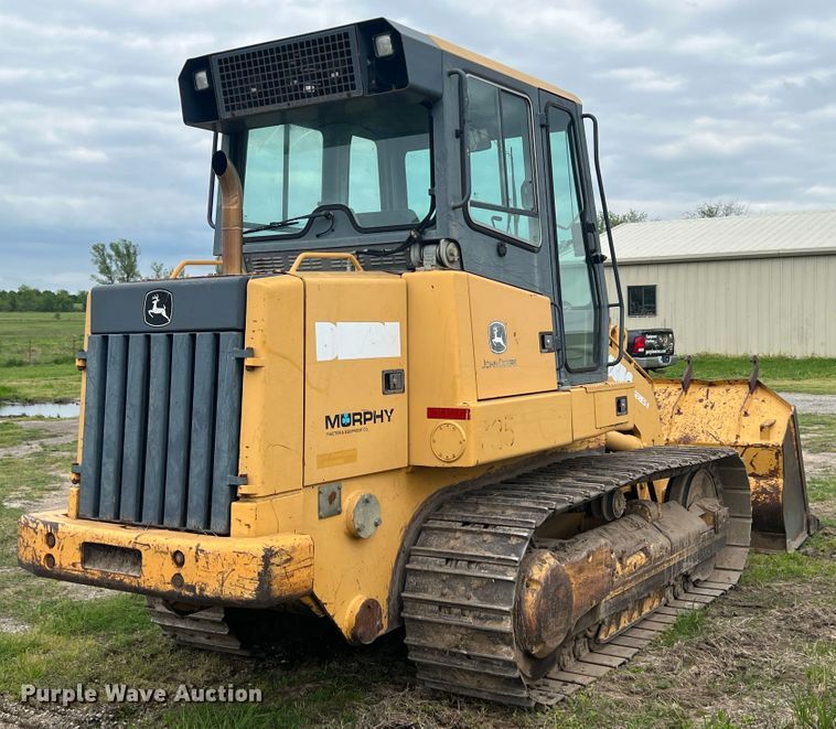 image for item KG9736 2004 John Deere 655C  track loader