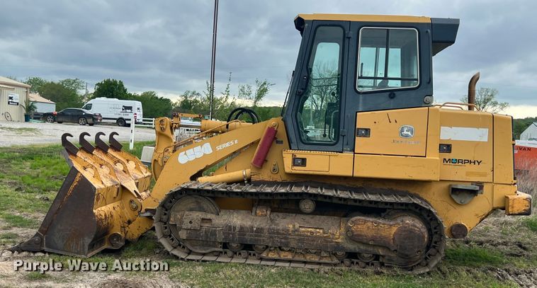 image for item KG9736 2004 John Deere 655C  track loader