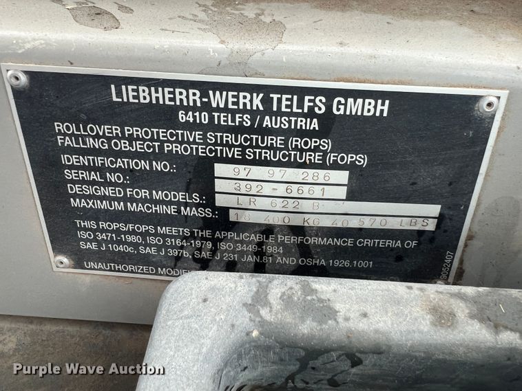 image for item KG9736 2004 John Deere 655C  track loader