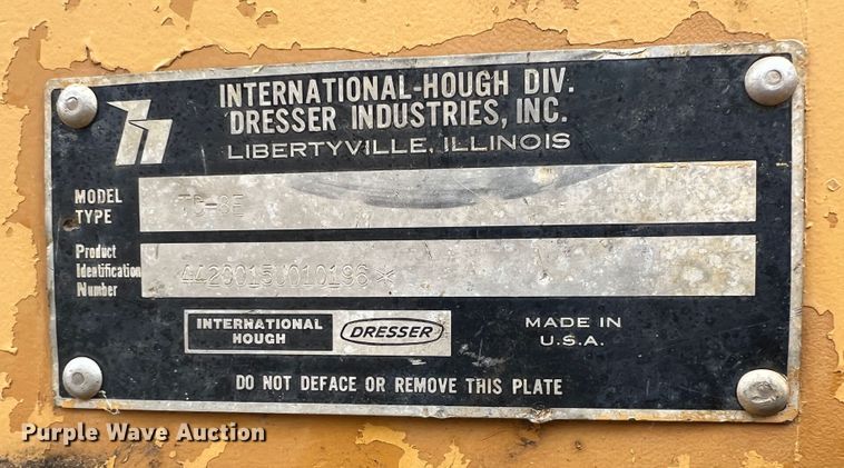 image for item KG9738 1986 Dresser TD8E  dozer