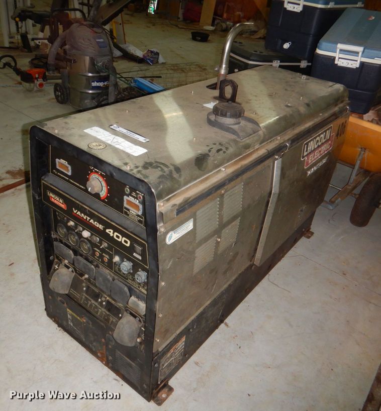 Lincoln Electric Vantage 400 welder in Gene Autry, OK Item KP9157