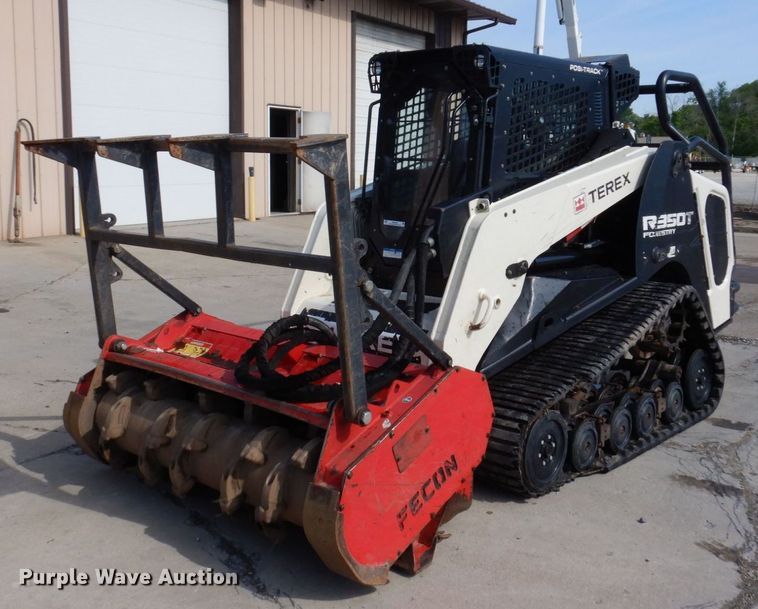 image for item KR9340 2016 Terex R350T Forestry  tracked skid steer loader