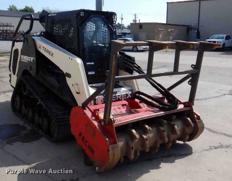 image for item KR9340 2016 Terex R350T Forestry  tracked skid steer loader